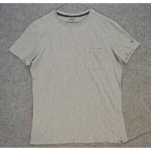 Kuhl Shirt Mens Small Gray Wildfibre Organic Cotton Pocket Tee Hiking Crewneck‎